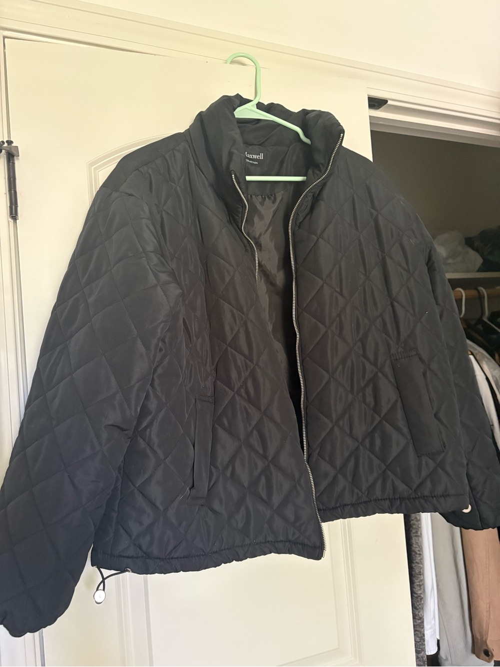 Quilted Black Women’s Jacket